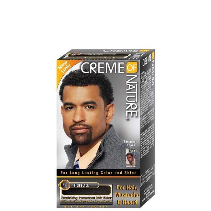 Creme of Nature Gel Color for Men #4.0 Rich Black